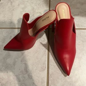 ALDO mules.   Very sexy.